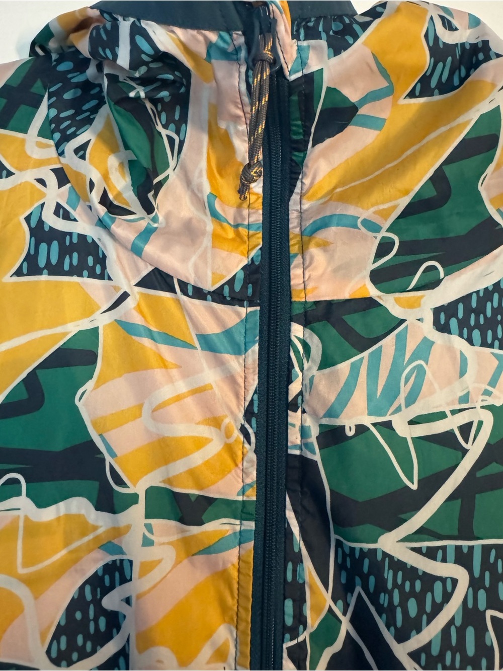 Cotopaxi Teca Half-Zip Windbreaker Jacket Abstract Print Men’s L Like New - Picture 2 of 8